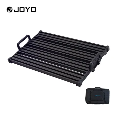 JOYO GPB 기타 페달 보드 – 퀵 잠금 합금 프레임, 다양한 페달 및 이펙트에 적합한 휴대용 3가지 크기