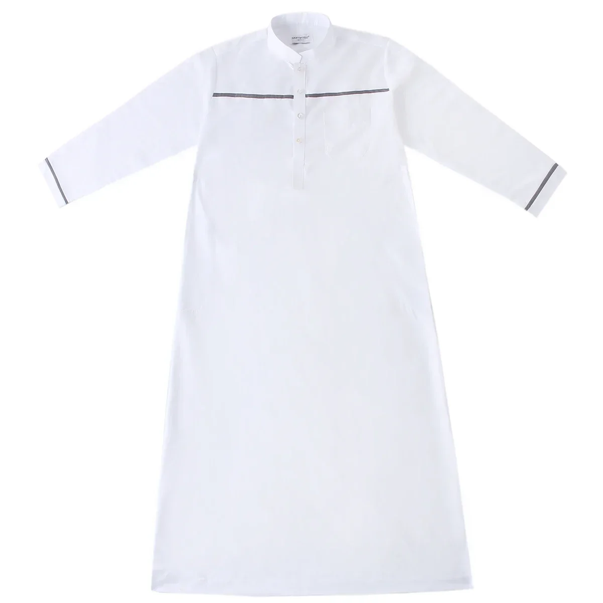 Traditional Mens Saudi Arabic Robe Dishdasha Thoub Muslim Islamic Clothing Long Kaftan Abaya Eid Dubai Jubba Thobe Dress Caftan