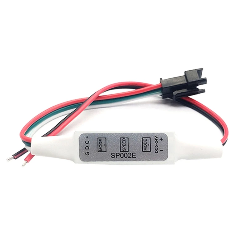 SP002E Mini RGB LED Controller 3-Key DC 5-24V Intelligente Stromend Water Illusie LED Strip Licht controller
