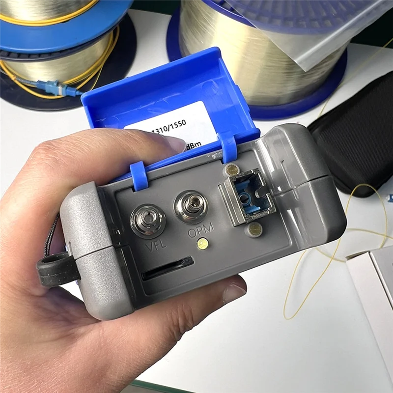 GPON EPON Network OTDR Fiber Tester 1550Nm Event Map OPM OLS Visual Fault Locator Active Live Cable Testing SC APC Connector-Y41