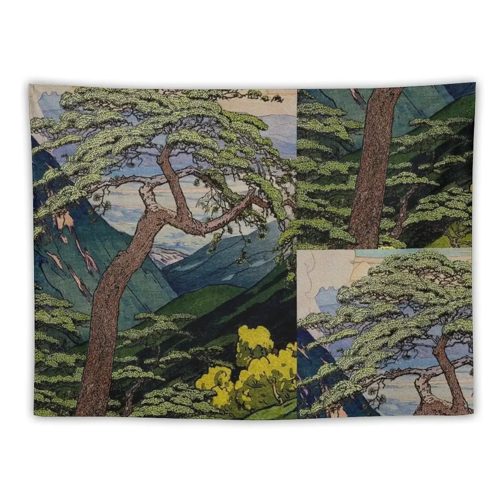 

The Downward Climbing - Nature Landscape Tapestry Wall Hanging Decor Luxury Living Room Decoration Tapestry