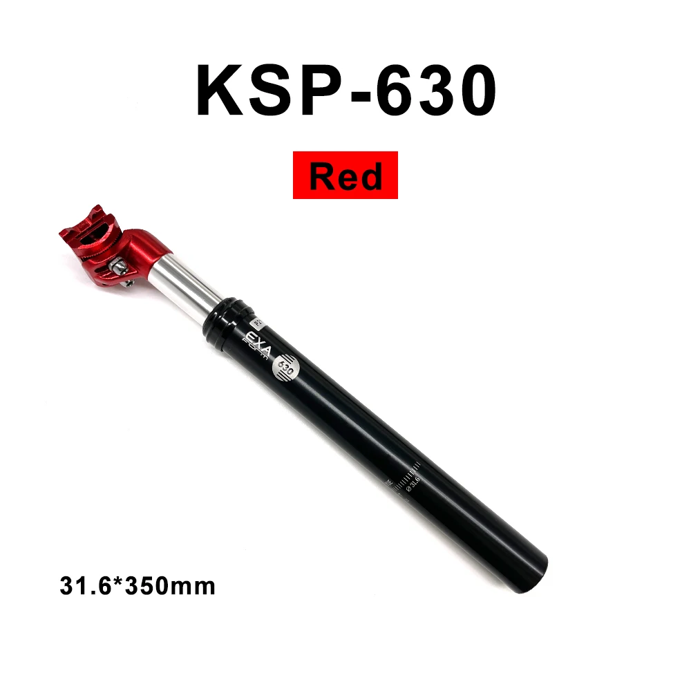 KSP 630 Bike Seatpost Spring Suspension Damping Seatpost 31.6mm MTB Road Bike Bicycle Alu dropper Seat Tube