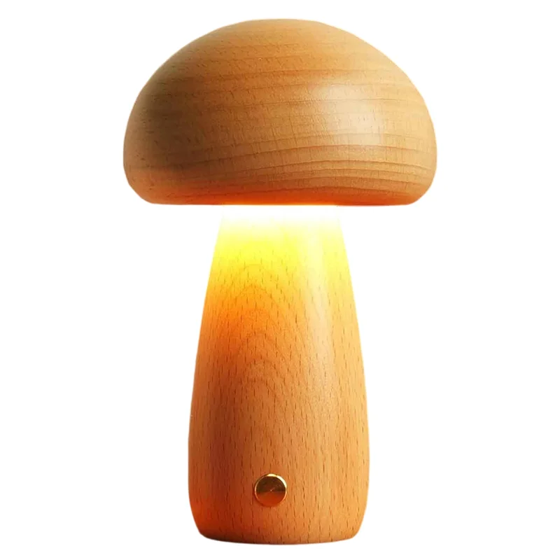 Bmby-Wooden Mushroo… - image