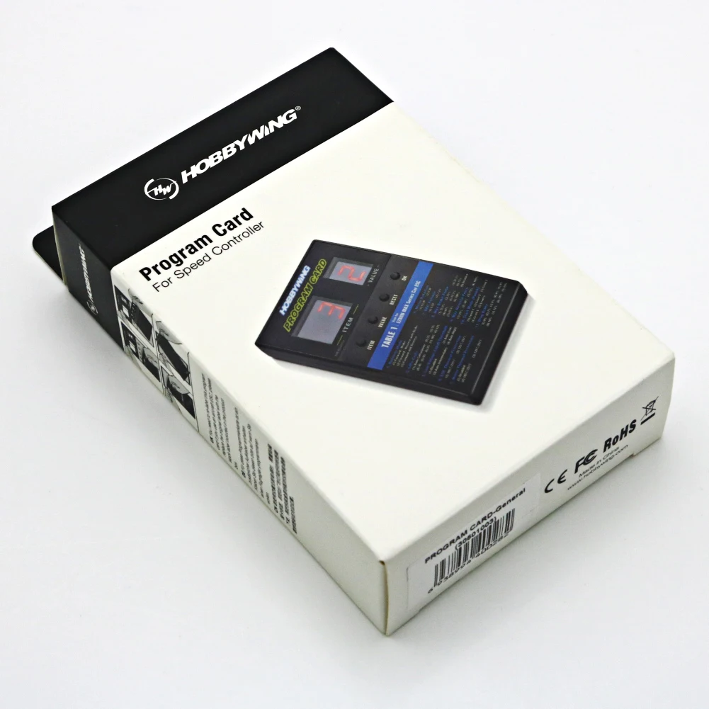 Hobbywing RC Car Program Card LED Program Box 2C Programm Card For  Car Boats Setting Card