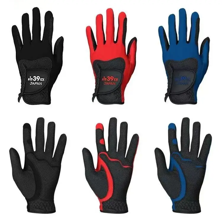 Pu Material Golf Gloves Cool Men and Women Cool Ventilated and Breathable Magic Non-slip Wear-resistant Washable