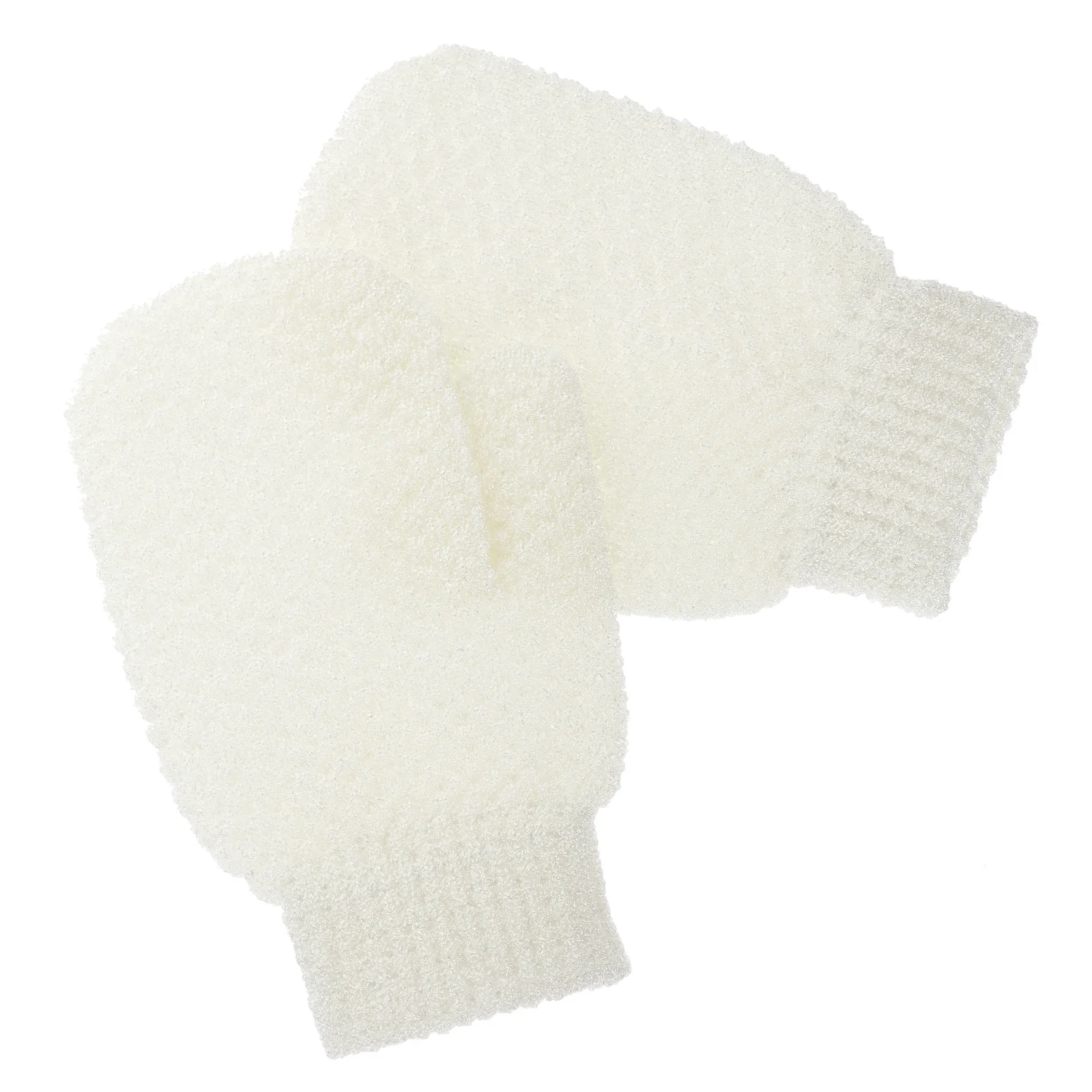 2 قطعة قفازات حمام التقشير الجسم تنظيف قفازات دش قفازات سبا تدليك الجلد تنظيف لوازم حمام ميت دش قفاز