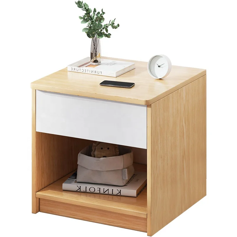 

Modern Bedside Table With Drawers Nightstand Storage Cabinet for Home Hotel Bedroom Funiturepromote sales