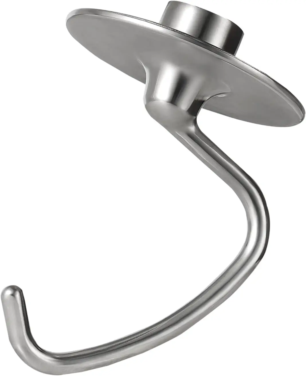 Stainless Steel Spiral Dough Hook Replacement for KitchenAid 4.5QT 5QT Bowl Tilt-Head Stand Mixers, Rustproof & Easy Clean