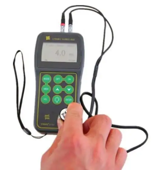 

# Электронный ультразвуковой толщиномер W TIME2132 для высокоточной измерения металлов при высоких температурах, гарантия 1 год