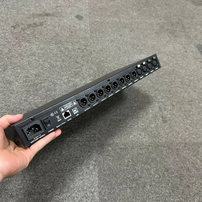 480+ Digital Audio Processor 4 in 8 Out Professional Performance Stage Speaker Effects Equalization matrix
