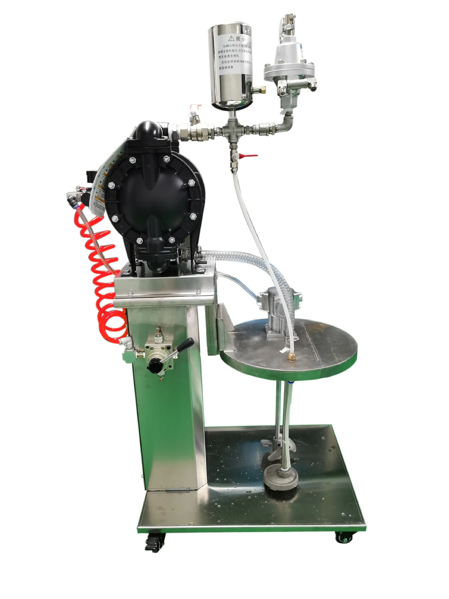 

Spraying Diaphragm Pump, Automatic Lifting And Stirring Function, Automatic Painting Oil Pump