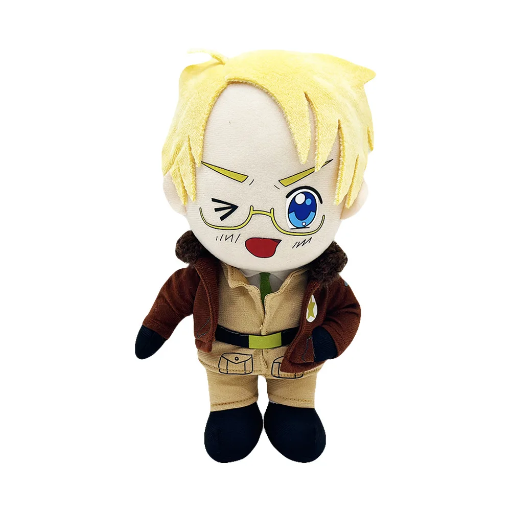 Nowa Hetalia: Axis Powers Pluszowa Lalka Zabawka Kawaii Piękny Świat Arthur Kirkland Gilbert Beilschmidt Pluszak Zabawka Dla Dzieci Prezent
