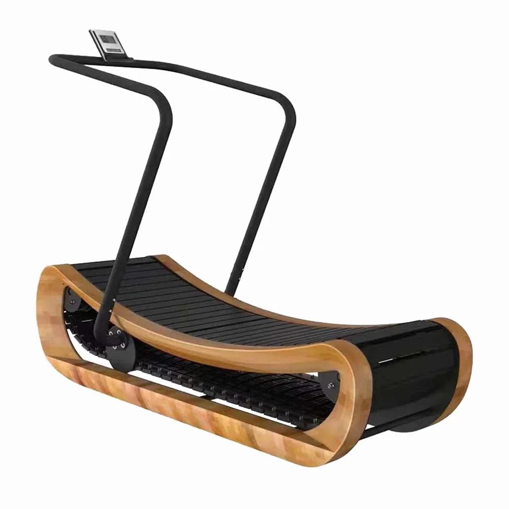 New Design Household Treadmill Home Use Non-Motorized The Wooden Treadmill