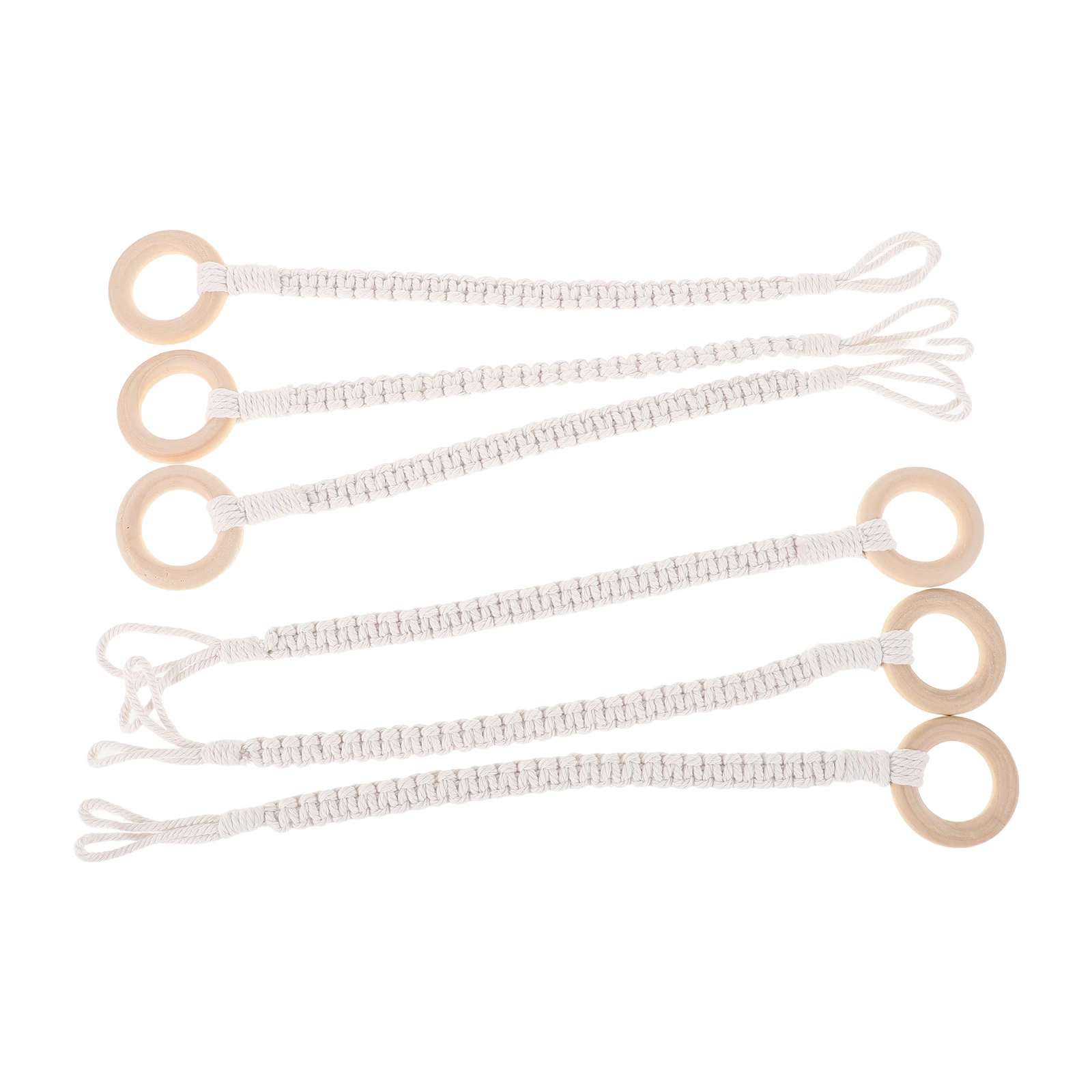

6 Pcs Boho Hanging Plant Holder Cord for Hanger Extender Plants Flowerpot Rope Planters Indoor Holders