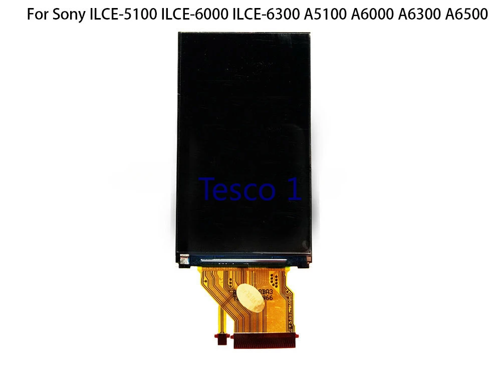 شاشة عرض LCD مع الخلفية واللمس ، سوني ILCE-5100 ILCE-6000 A5100 A6000 A6300 A6500 كاميرا ، الأصلي ، جديد