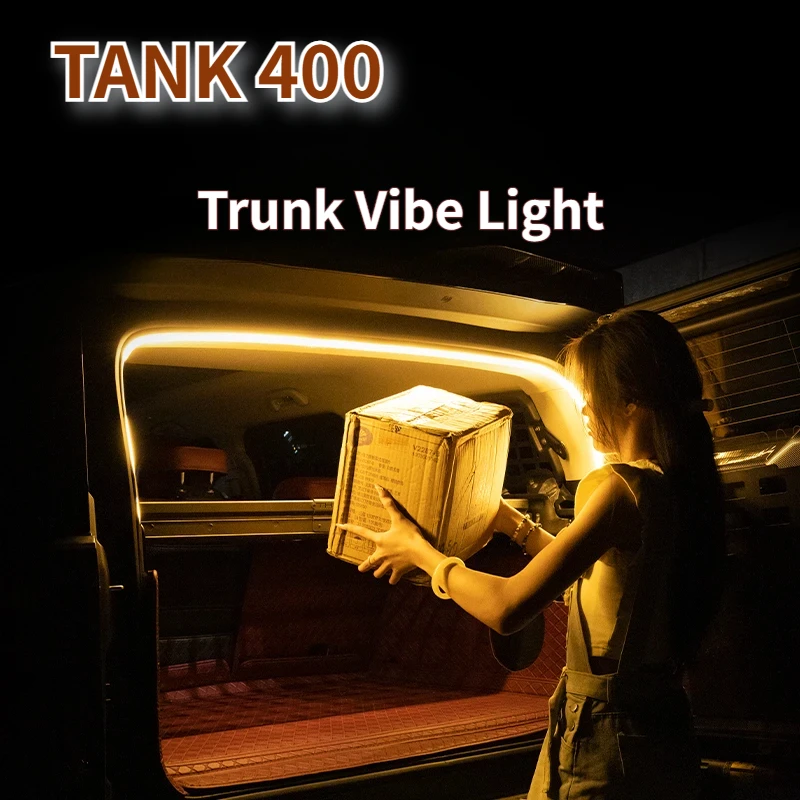 

For TANK 400 Car Trunk Light Atmosphere Lamp Decorative Light Day Automotive Supplies Modification