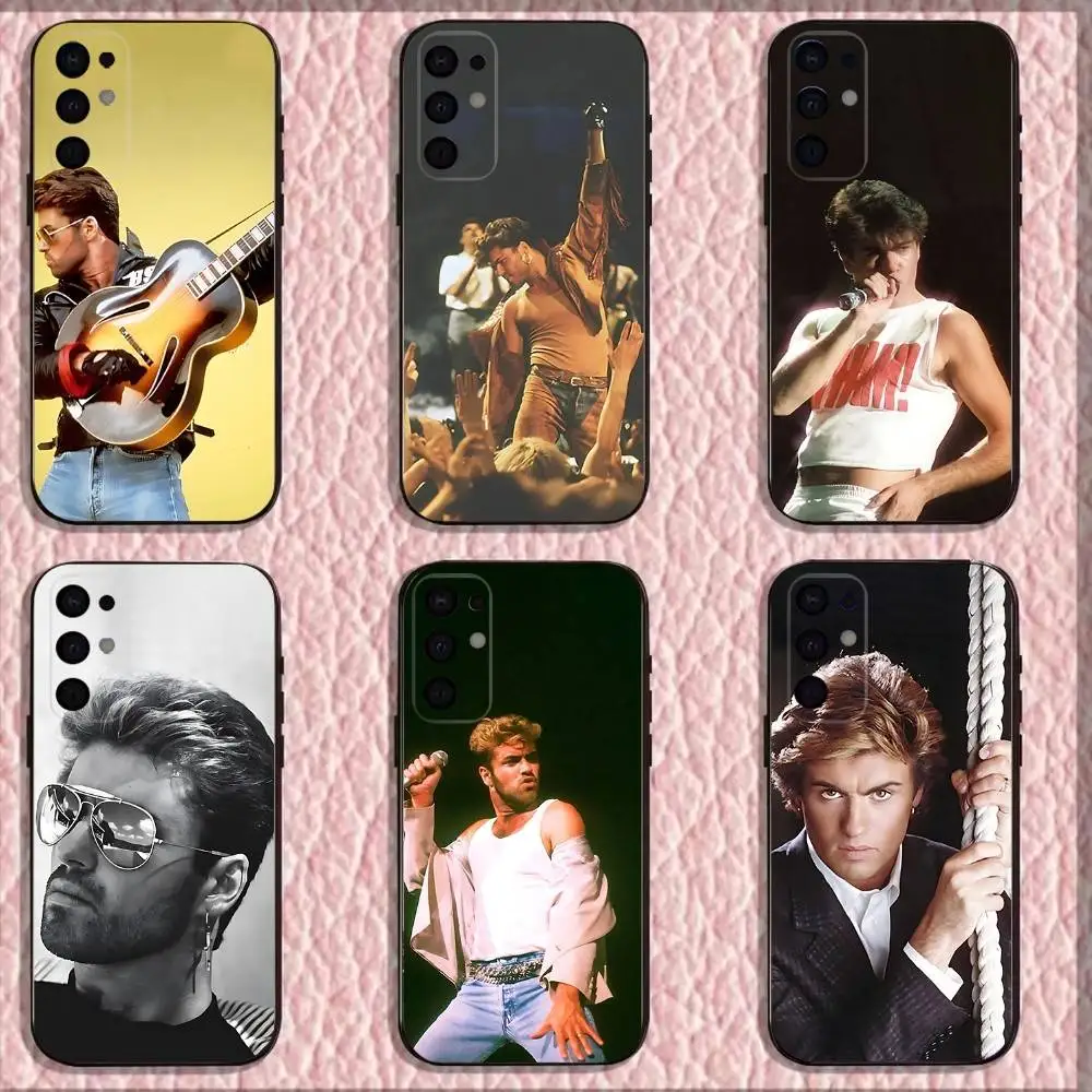 

Singer G-George M-Michael Phone Case For Samsung S25,S24,S21,S22,S23,S30,Ultra,S20,Plus,Fe,Lite,Note,10,9,5G Black Cover