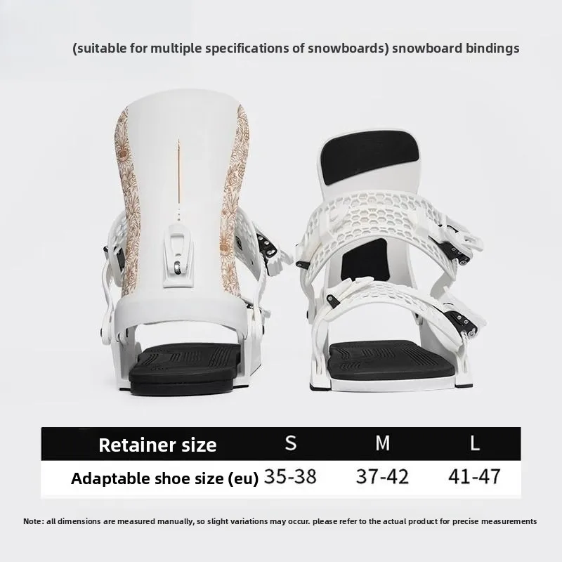 ที่วางสโนว์บอร์ดสำหรับผู้ชายและผู้หญิง สโนว์บอร์ดฟรีสไตล์ ลายดอกไม้ แบนราบ อุปกรณ์สกีทุกประเภท