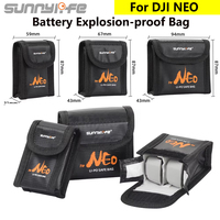 Sunnylife Fireproof Battery Bag for DJI NEO - Explosion-Proof Storage Pouch for LiPo/Lithium Batteries Storage Protective Bag