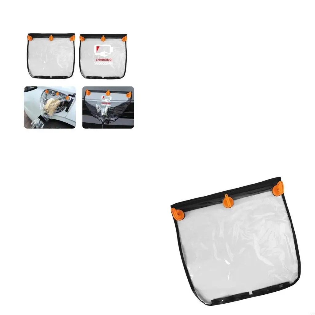 

Защитный дождь водонепроницаемый электромобиль заряжает дождь.