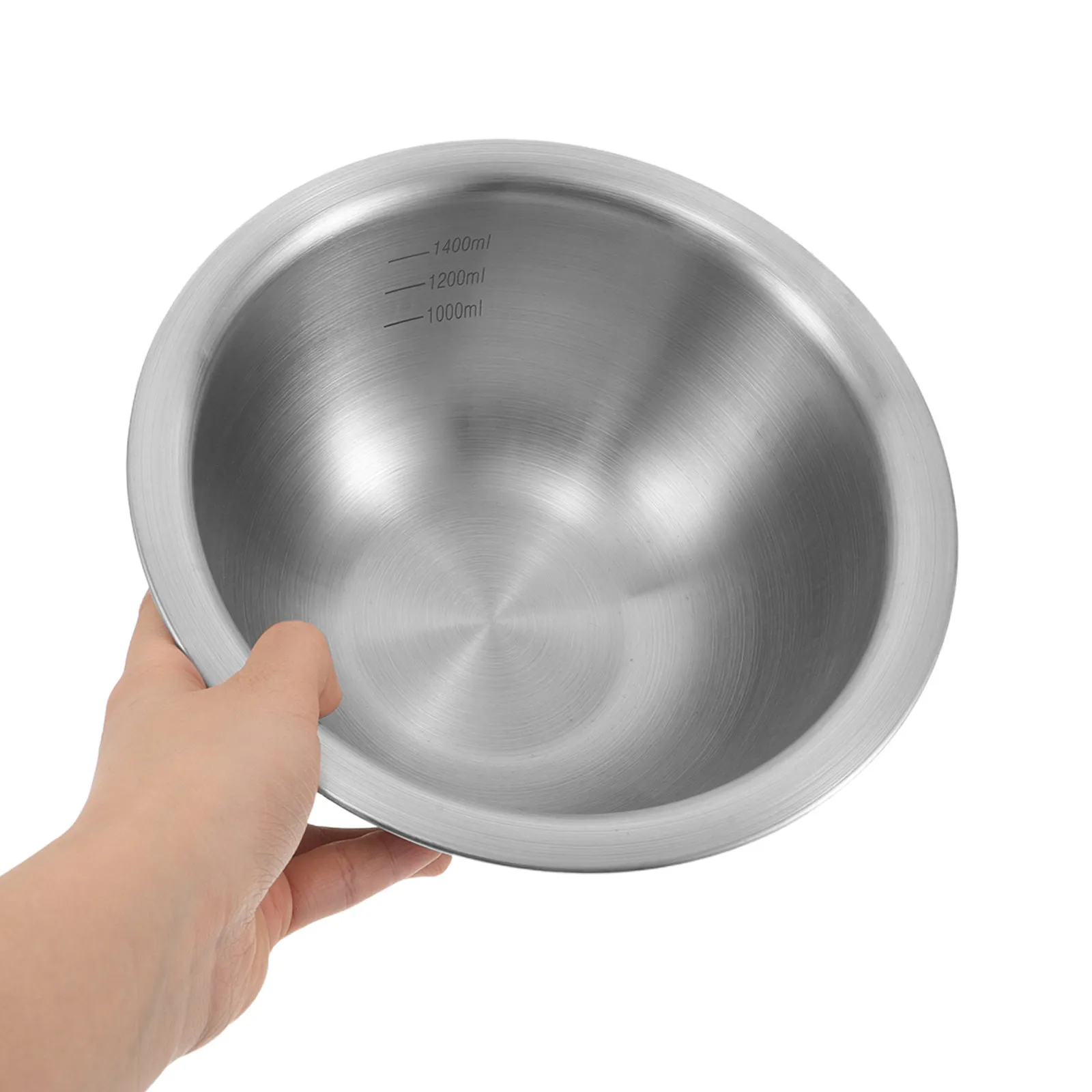 Gold Panning Basin 1400Ml Premium 304 Stainless Steel Mining Bowl for Amateur Prospecting Raw Ore Washing Mineral Sediment
