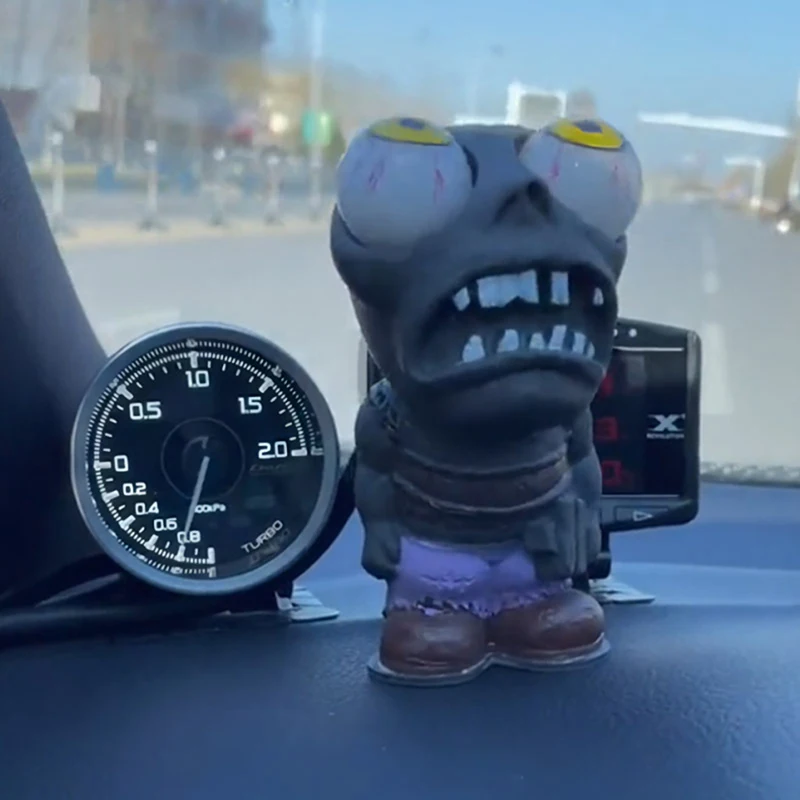 سيارة توربو المتفجرة العين دمية سيارة دفعة العين غيبوبة اللعب لتخفيف الضغط الحلي كبيرة العين دمى اكسسوارات السيارات التصميم #5