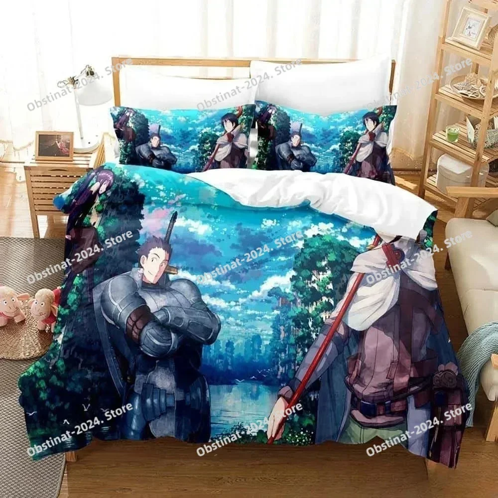 3D Cartoon Log Horizon Bedding Set Single Twin Printed With Pillowcase Bed Duvet Cover Soft Single Double Queen Super King Size