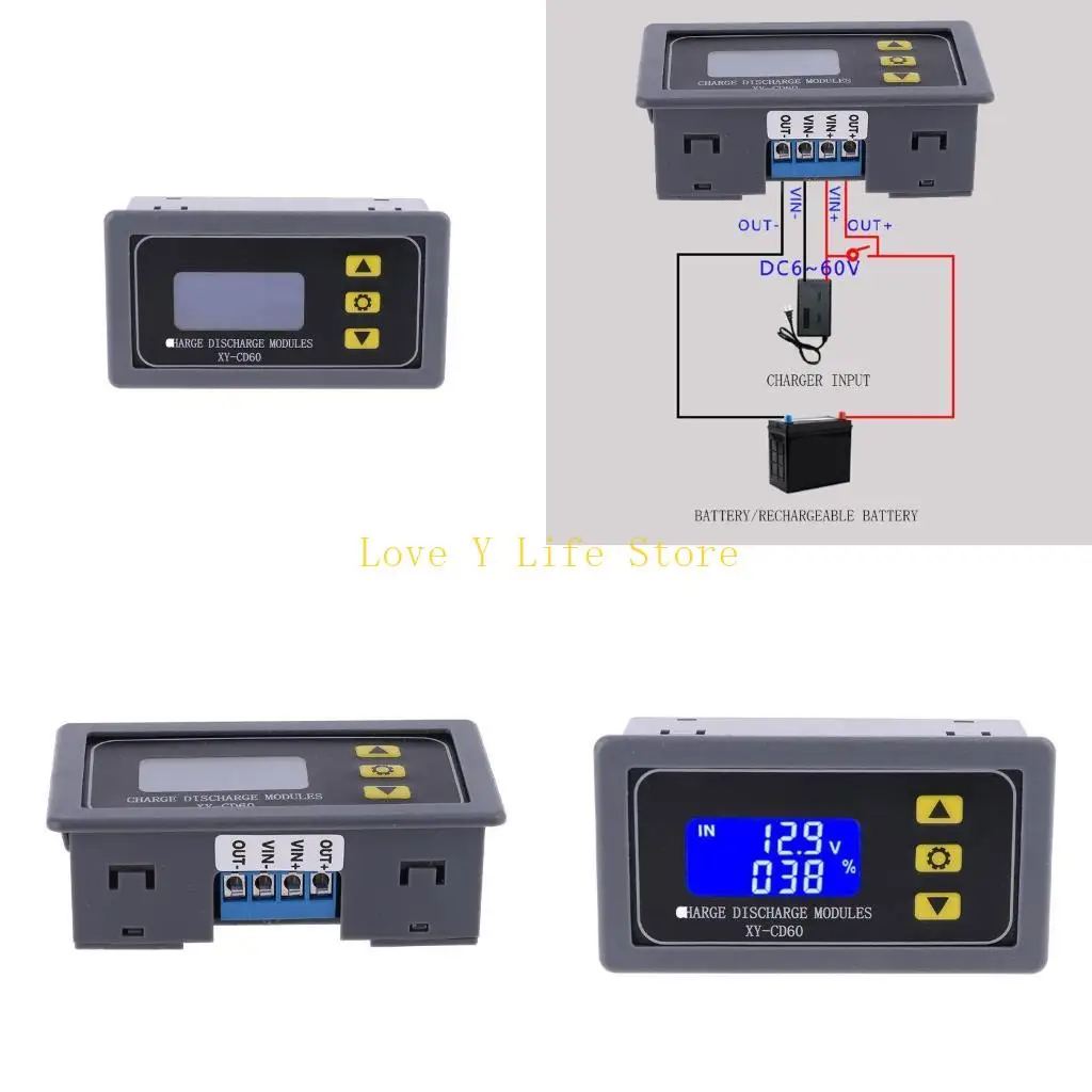

L74C DC6-60V Модуль контроллера зарядного устройства Плата управления зарядкой и разрядкой