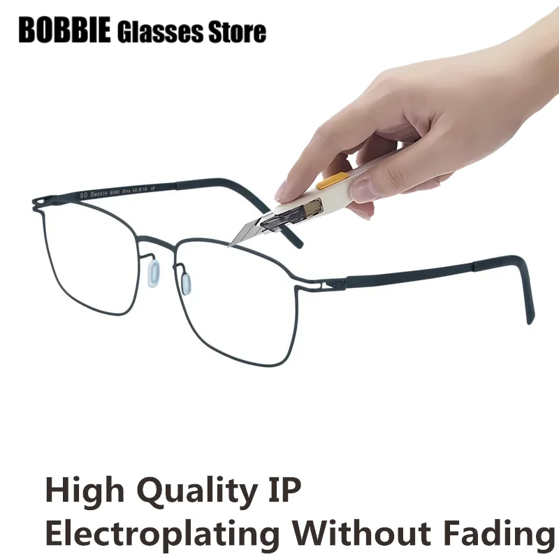 

Lifetime Warranty German Brand Oversize Eyeglasses Men Pilot Ultralight Glasses Frame Women Retro Square Spectacles Eyewear Gafa