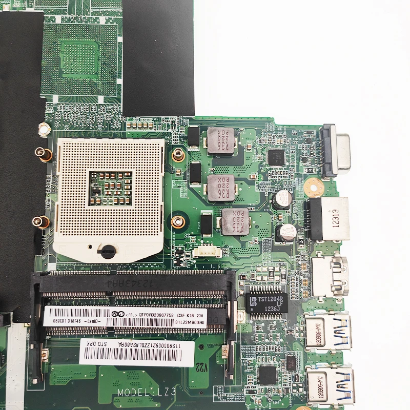 Imagem -02 - Placa-mãe do Portátil para Lenovo Ideapad Da0lz3mb6g0 Z580 Hm76 Uma Ddr3 11s90000921zz 90000921