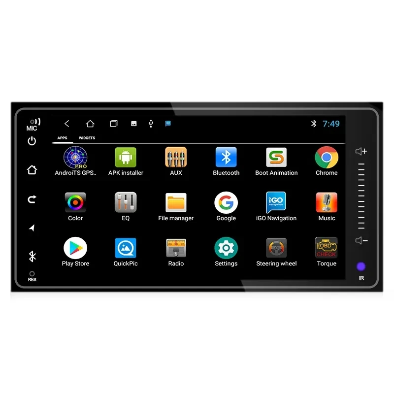 Universal Autoradio 7 inch Android Car Radio Player for Toyota 2 Din Car Stereo BT FM WIFI GPS Navigation Car Video Radio