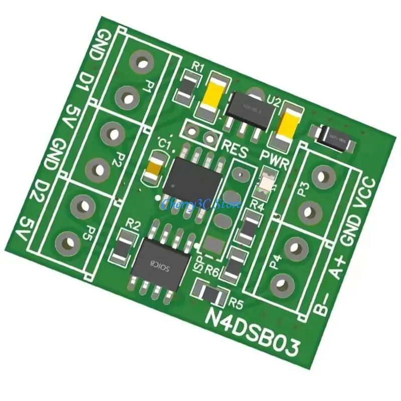 83CE Modbus Temperature Sensors Module -55-125℃ DS18B20 Sensors For Garden Temperature