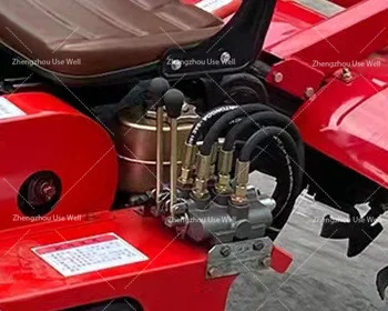 الزراعية الصغيرة الزاحفة الديزل السلطة الحارث والعتاد محرك الجلوس ركوب مايكرو الحارث الروتاري المزارع 35HP 40HP