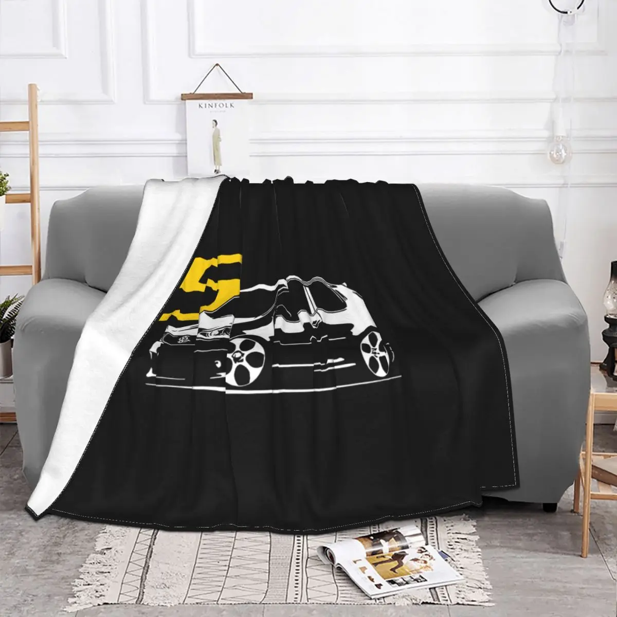 Golf Mk5 Fans Gti Vr6 Turbo Tuning Blanket Home On Couch Four Seasons Cover Blanket Machine Washable