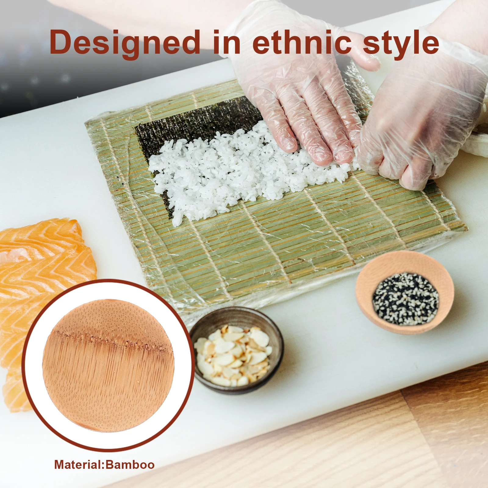 

12pcs Bamboo Dishes Japanese Retro Style Condiment Bowls For Soy Sauce Dipping Sauces Small Sauce Cups Pinch Bowls Set