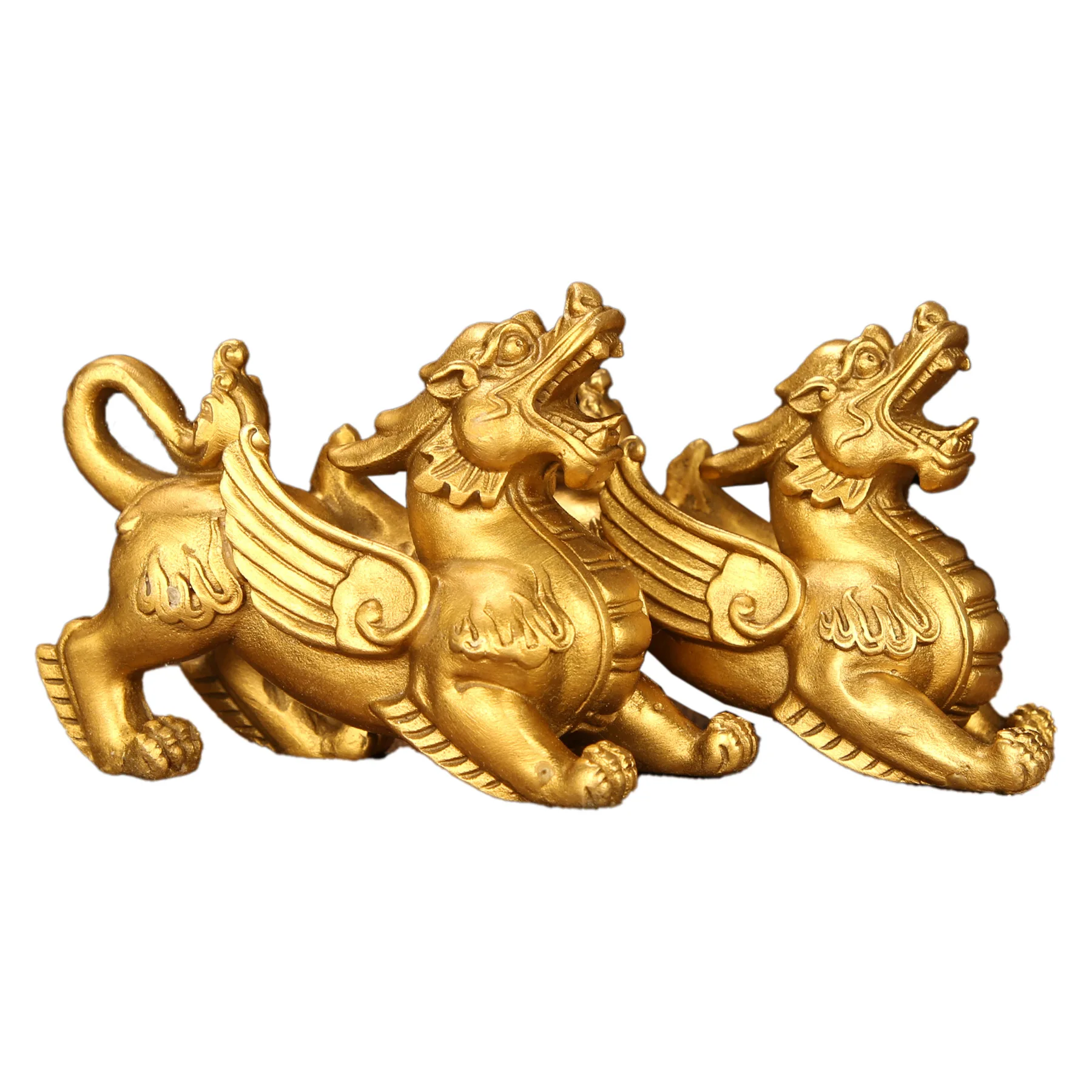 Pure brass Pixiu ornament