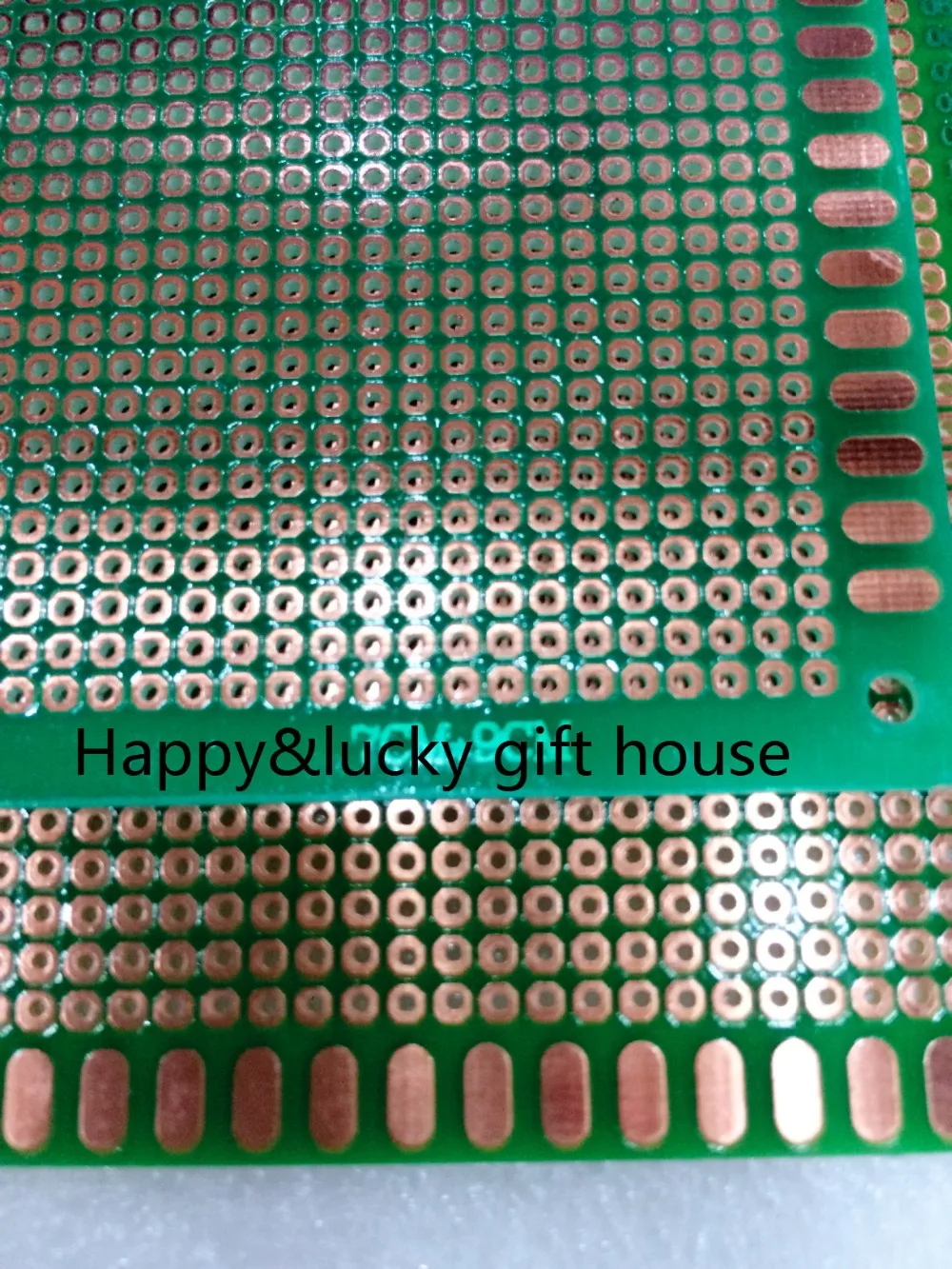 YYT 2PCS 7*9cm Single Side PCB Universal test board circuit Peg Board 2.54mm green oil circuit board hole board