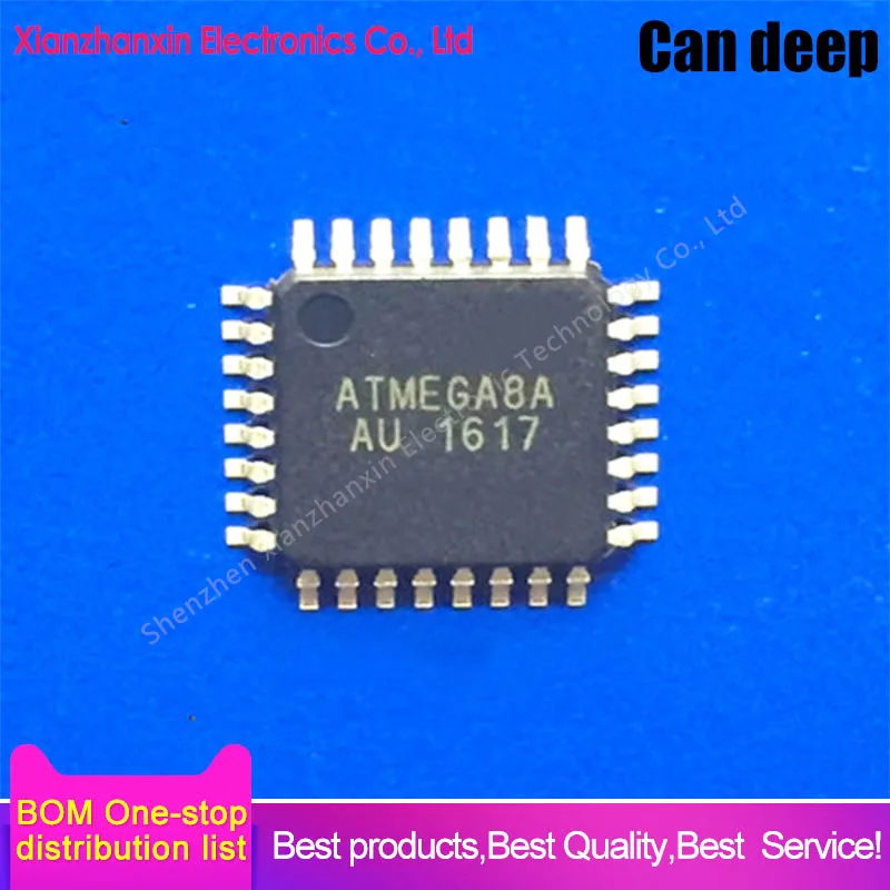 1~5PCS/LOT ATMEGA8A-AU ATMEGA8A QFP32 8-bit microcontroller