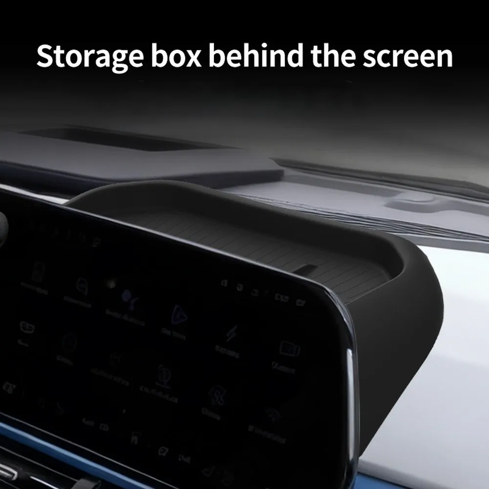 

Car Storage Box Silicone Material for Chevrolet EV 2024 Expand Space Behind Screen Waterproof and Scratch Resistant