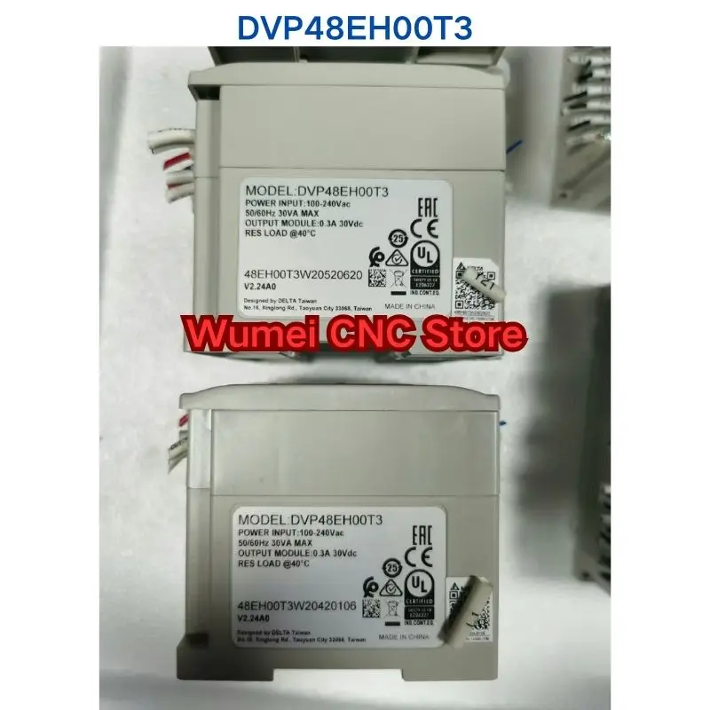 For Delta PLC  DVP48EH00T3  DVP-48EH  controller 1 piece
