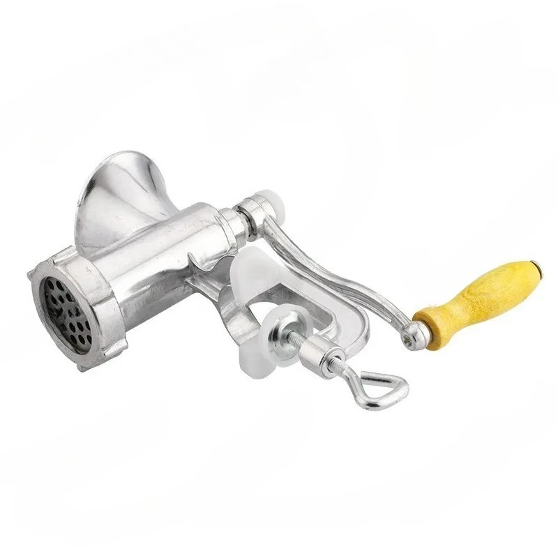 

Manual Meat Grinder Aluminum Alloy Sausage Stuffer Grinding Machine Home Kitchen Accessory