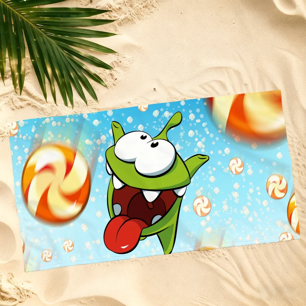 O-om أنيمي n-Nom منشفة هدية للسفر الصالة الرياضية ساونا السفر سبا دش التخييم سريعة الجافة الرياضة مناشف الشاطئ بركة لينة #5