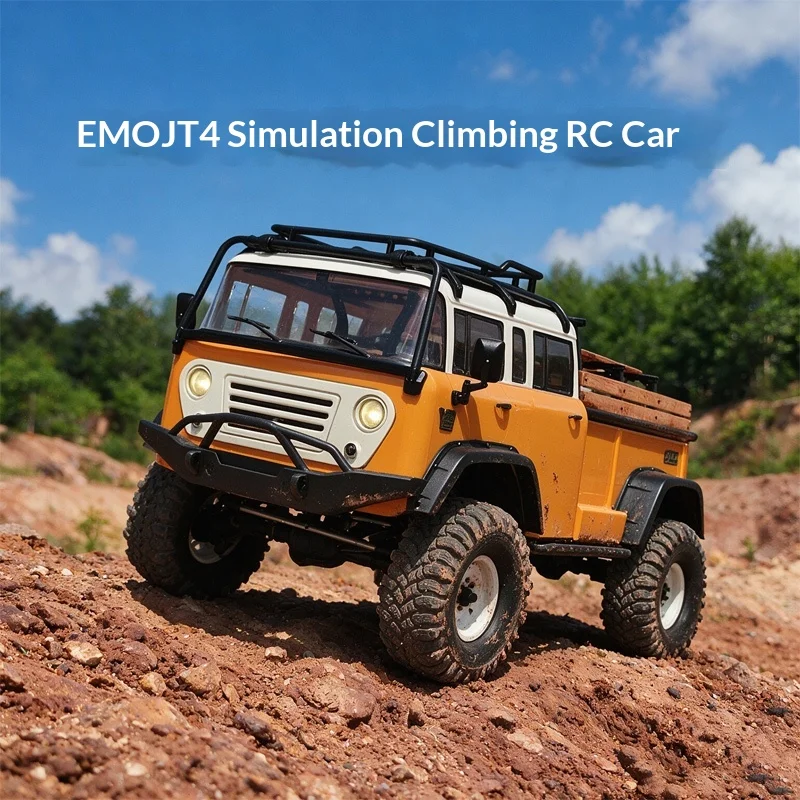 EMO JT4 RTR simulation remote control rock crawler electric all-terrain off-road hobby proportional collection car toy