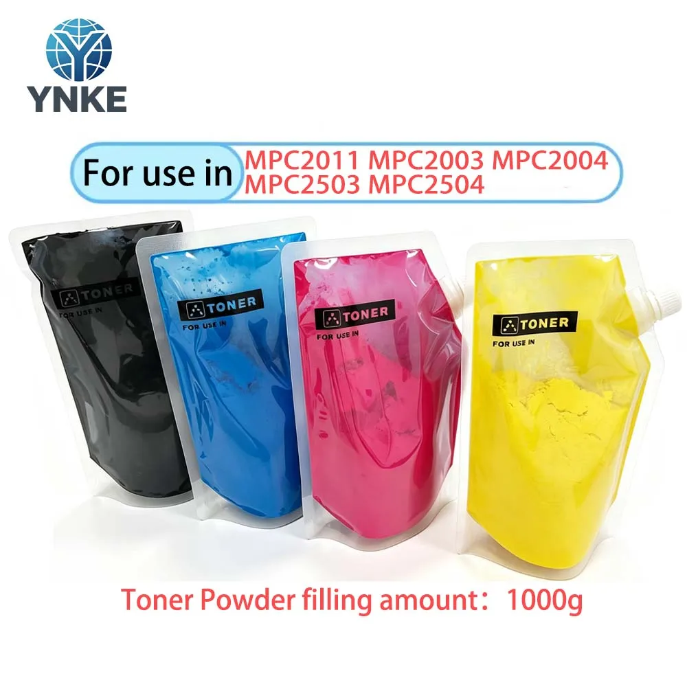 1kg Toner Powder For Ricoh MPC2011 MPC2003 MPC2004 MPC2503 MPC2504 MPC2011sp MPC2003sp 2503sp OEM Quality Japan Toner Refill