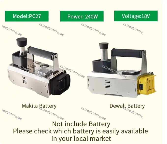 Cordless Acid Vaporizer for Beekeeping, 18V Battery Powered  Mite Treatment  & Dispenser for Beehive