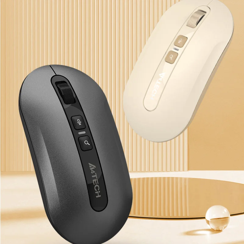 

A4tech Vm20 Smart Wireless Bluetooth Mouse Rechargeable Translation Games Office Multi-Scene Application Feel Comfortable