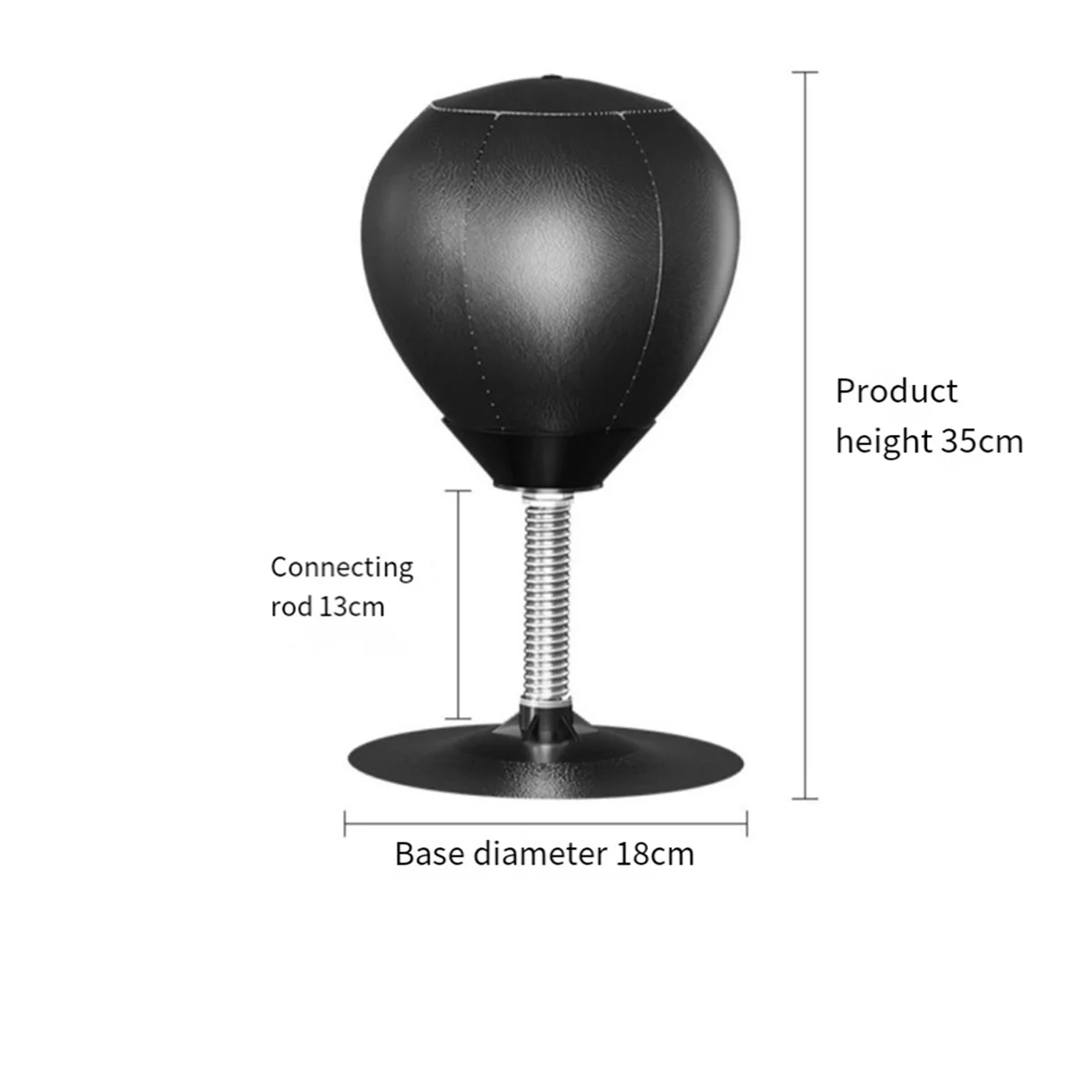 데스크탑 복싱 펀칭 백, 스트레스 해소, 스피드 트레이닝, 무에타이 운동, 석션 테이블, 복싱 펀치 볼