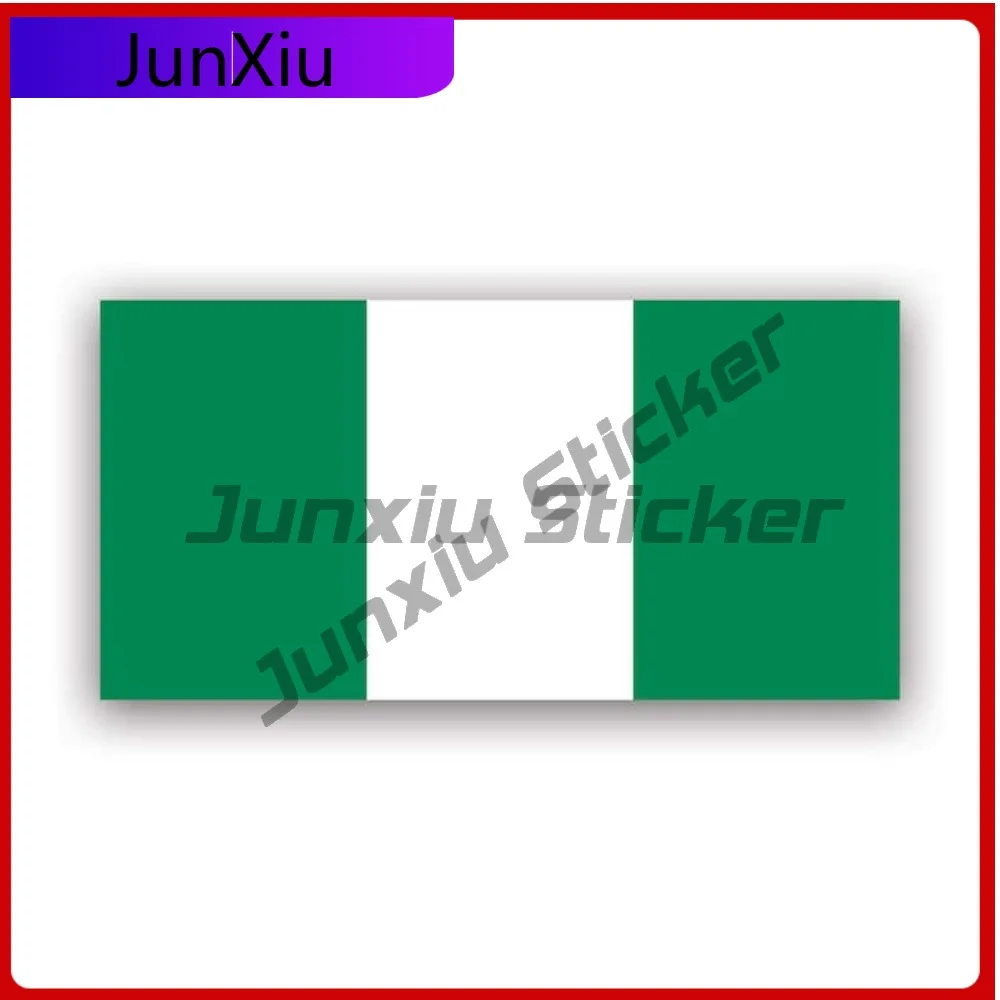 

Nigerian Flag Stickerwaterproof Outdoor Decalsnigeria Nga Anime Window Waterproof Vinyl Decal For Car Bumpers Fun Creative