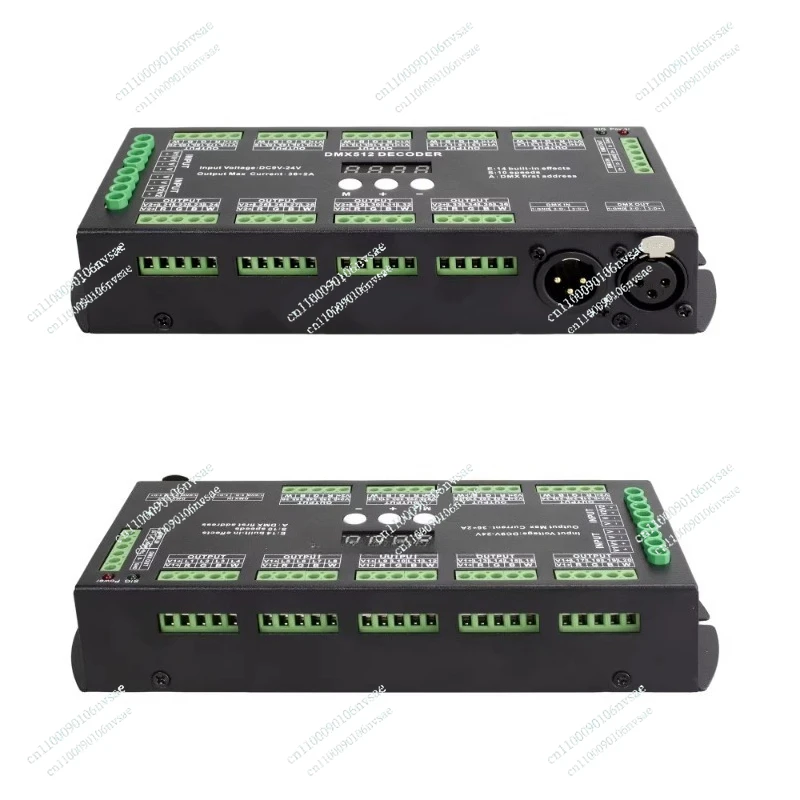 

36-канальный декодер RGBW DMX, 36 каналов, 2 А, 9–24 В на канал