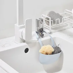 Kitchen Sink Sponges Holder For Bathroom Soap Dish Drain Water Basket Drying Rack Accessories Storage Organizer